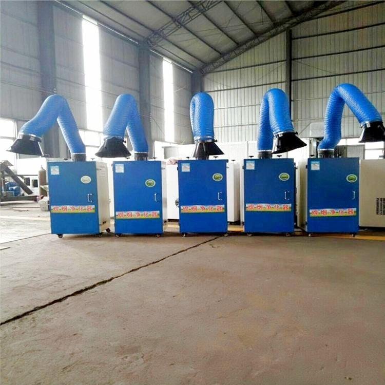 Portable welding dust collector
